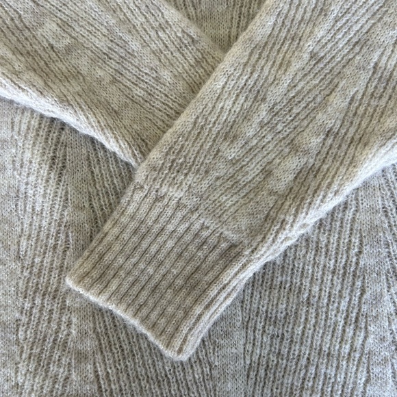 Cupcake beige open front cardigan sweater - Picture 11 of 13